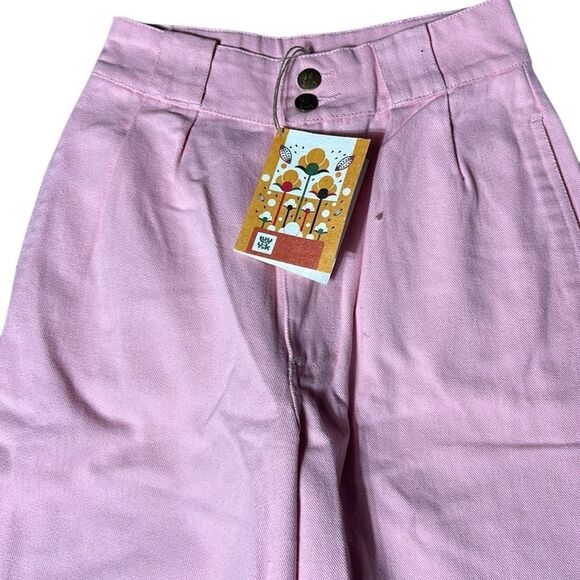 Lucy & yak women’s 26/4 addison cotton tapered twill trousers - Picture 3 of 7